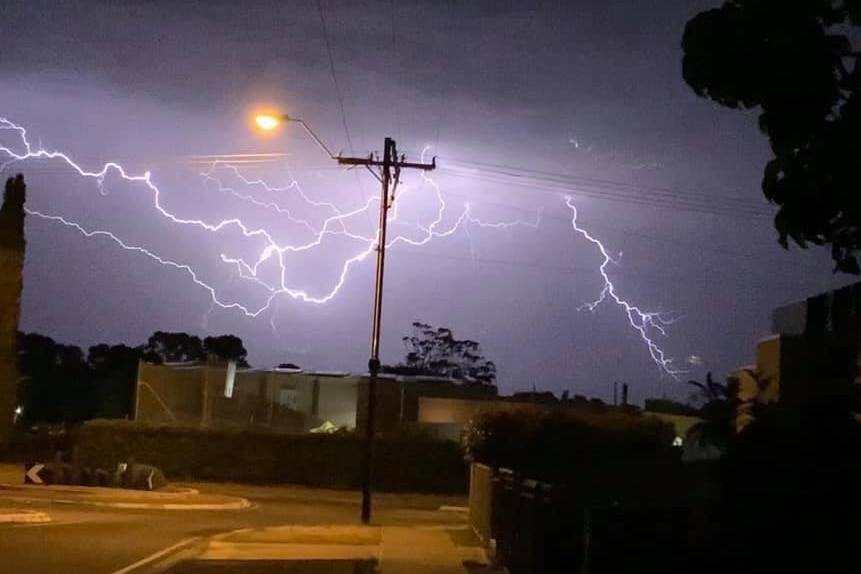 Lightning at Marion