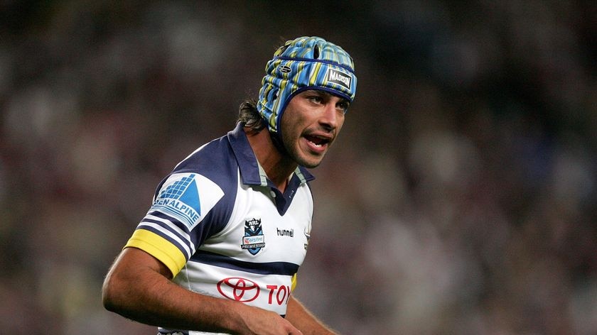 Comeback trail... the Cowboys will be without inspirational leader Johnathan Thurston for at least a month.