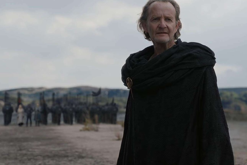 Qyburn in a still image from season 8 of HBO's Game of Thrones