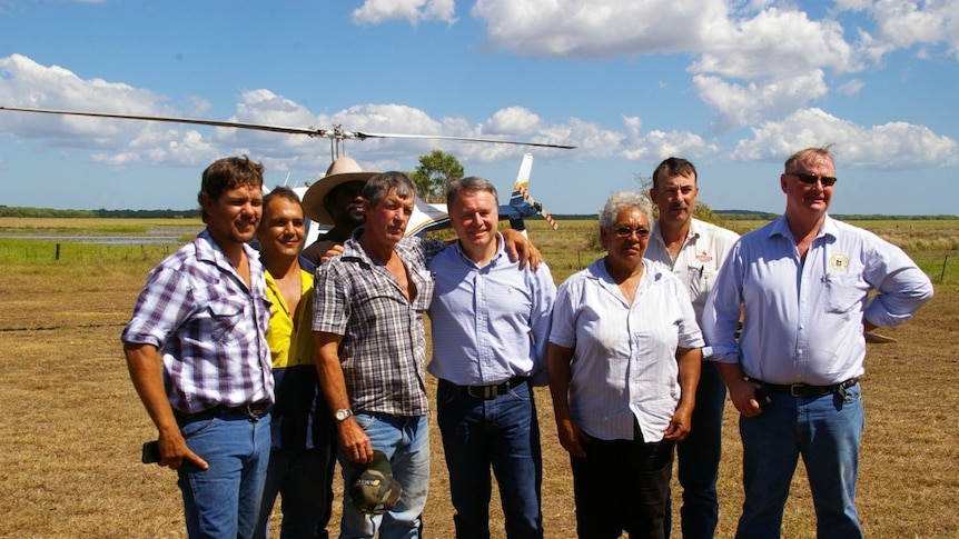 Joel Fitzgibbon in the NT as agriculture minister