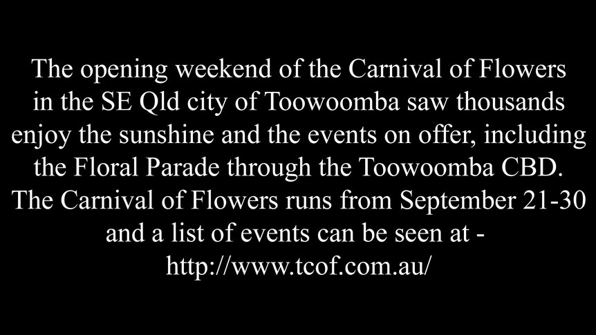Carnival of Flowers blurb.