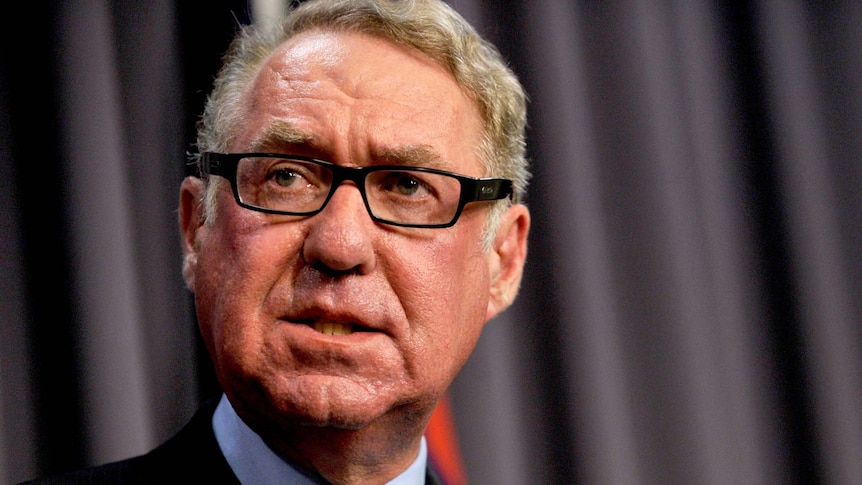 David Gonski speaks at the release of the Gonski report in Canberra