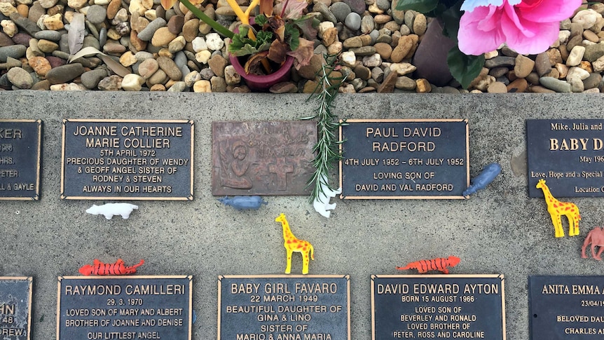 Stillborn baby mass grave at Preston Cemetery