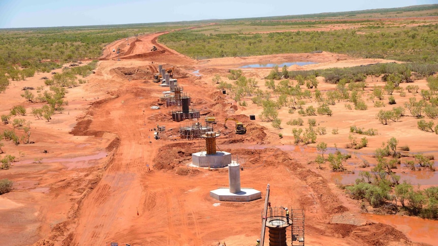 Roy Hill, north of Newman in the Pilbara, is Australia's largest mining construction project.