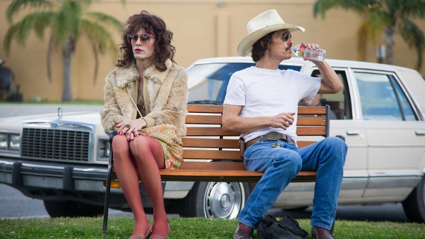 Jared Leto and Matthew McConaughey in Dallas Buyers Club