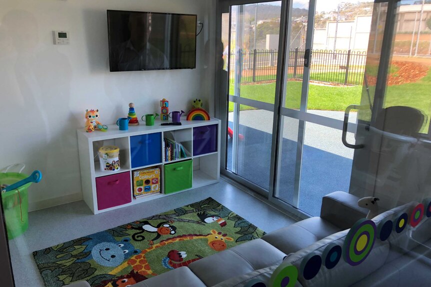 Common room at the new mother-baby unit at Mary Hutchinson's Women's Prison