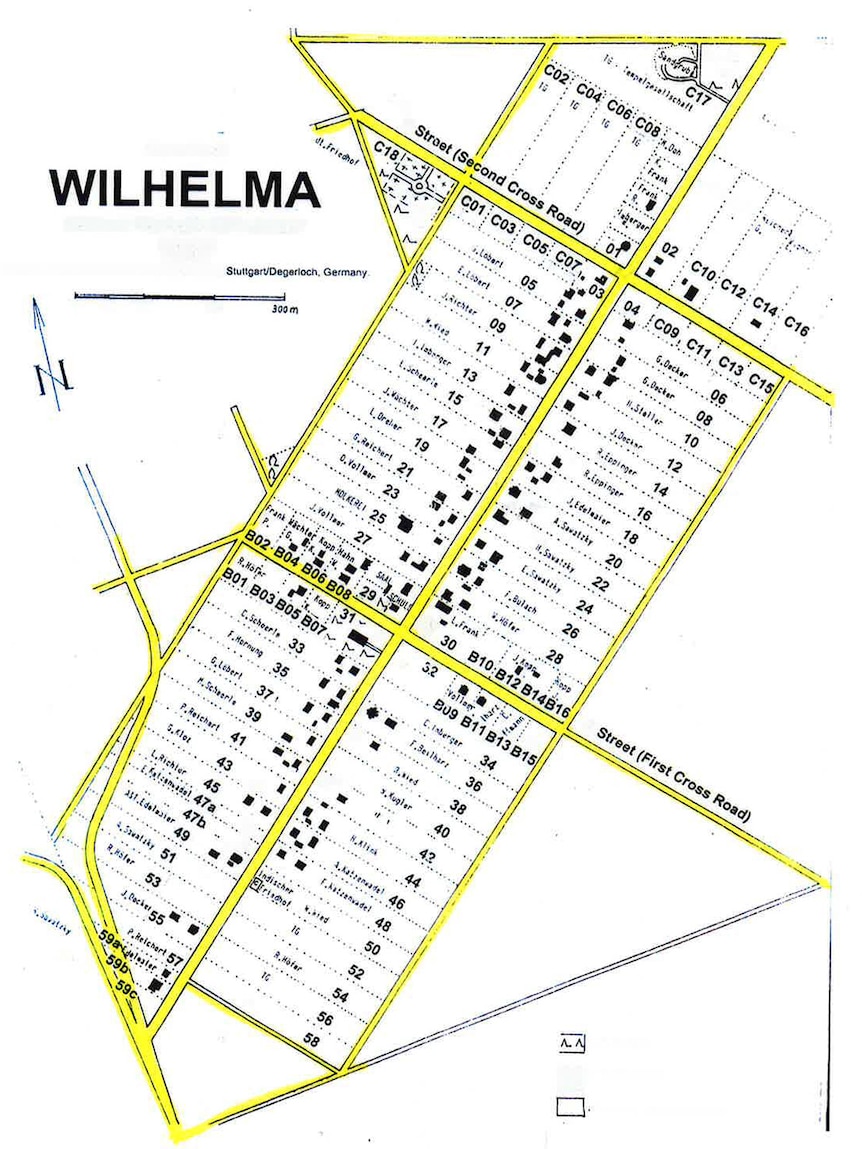 Map of Wilhelma