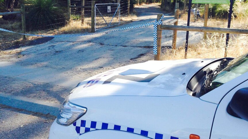 A teen was found assaulted near this bush track reserve closed off by police