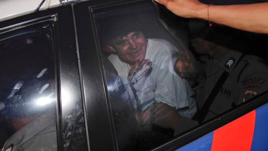 Scott Rush is taken from Bali's Kerobokan prison