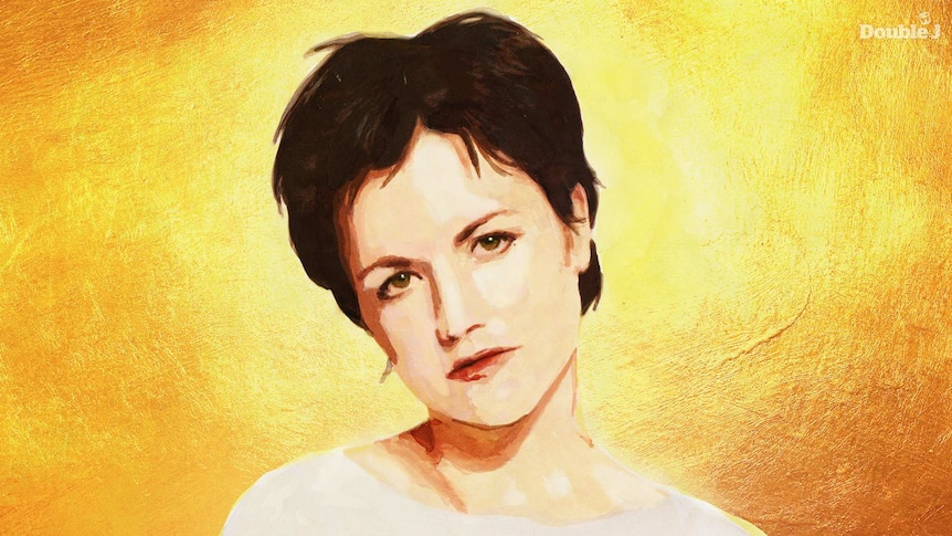 An illustration of The Cranberries frontwoman Dolores O'Riordan
