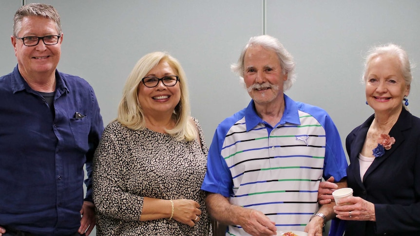 Course participants Simon and Vicki Fleming and Vince and Helen Bertolini.