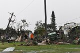 Damage to caravan park - tornado in Lennox Head June 3, 2010