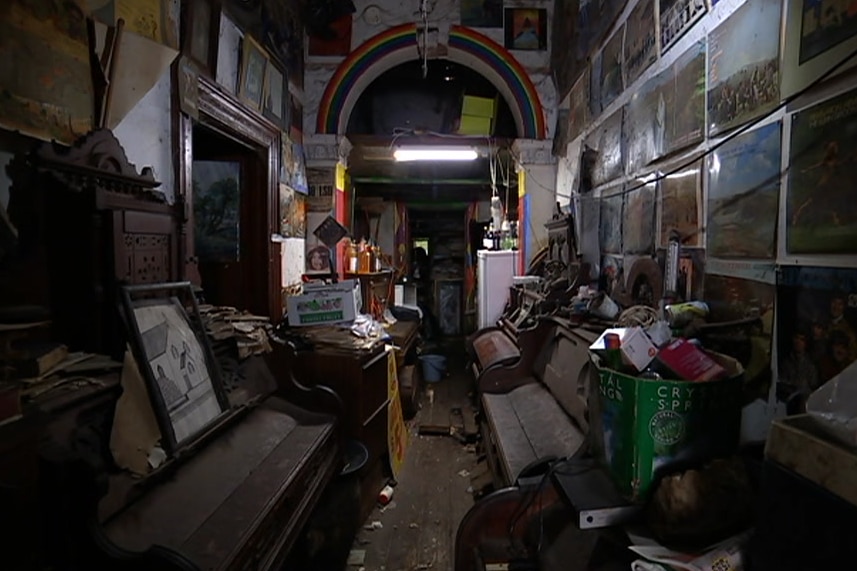 Inside Royce Wells' house in Eastwood