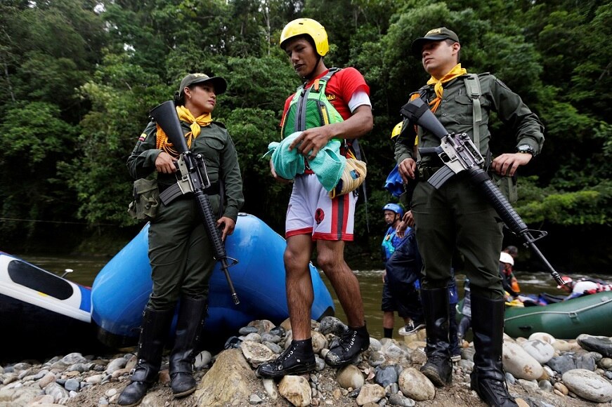 These Colombian rebels are now guiding rafts of tourists into the ...