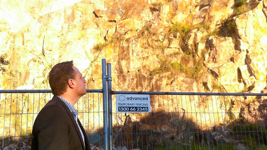 Checking the quarry