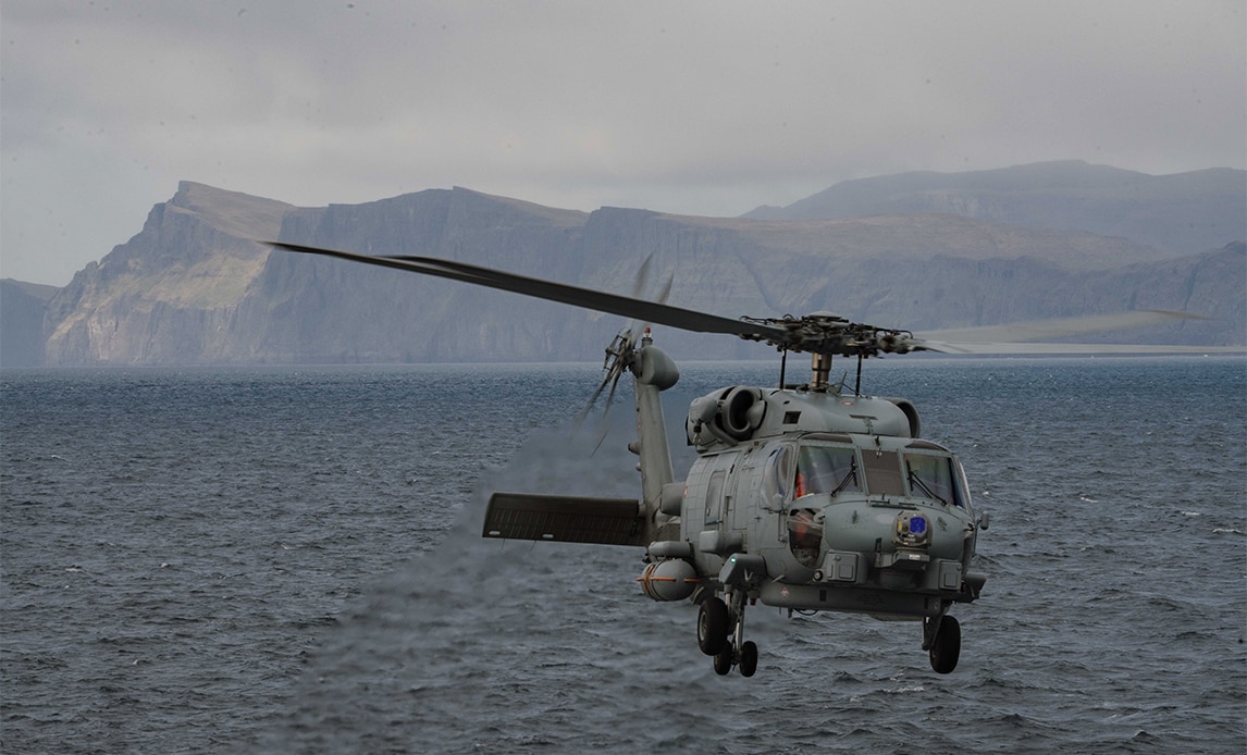 Russia accuses Danish military helicopters of making dangerous manoeuvres near its warships