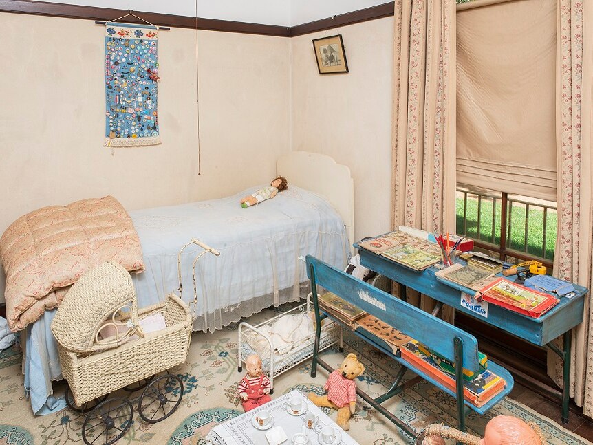 Dawn Waterhouse's bedroom at Calthorpes' House