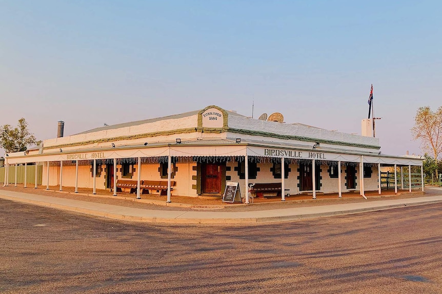 The Birdsville Hotel in far south-west Queensland