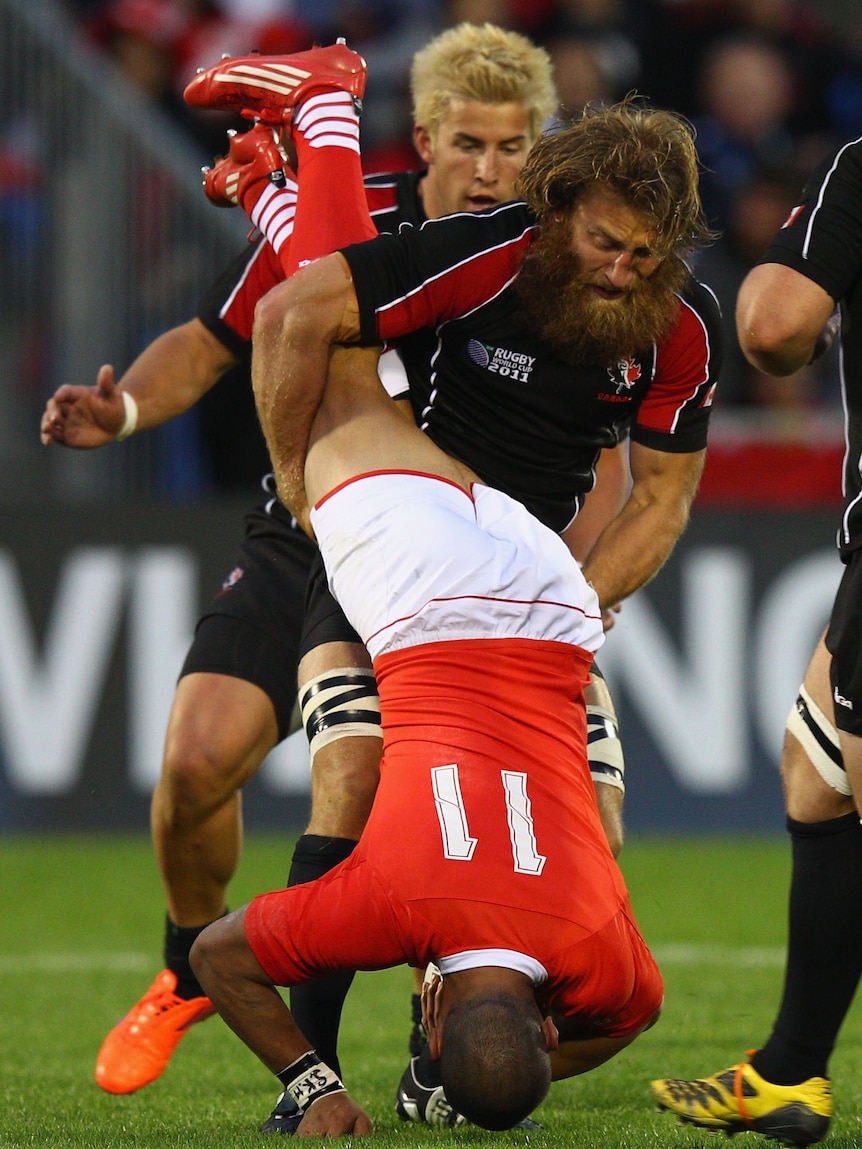 Rugby's lesser nations are starting to serve it up to their more favoured opponents.