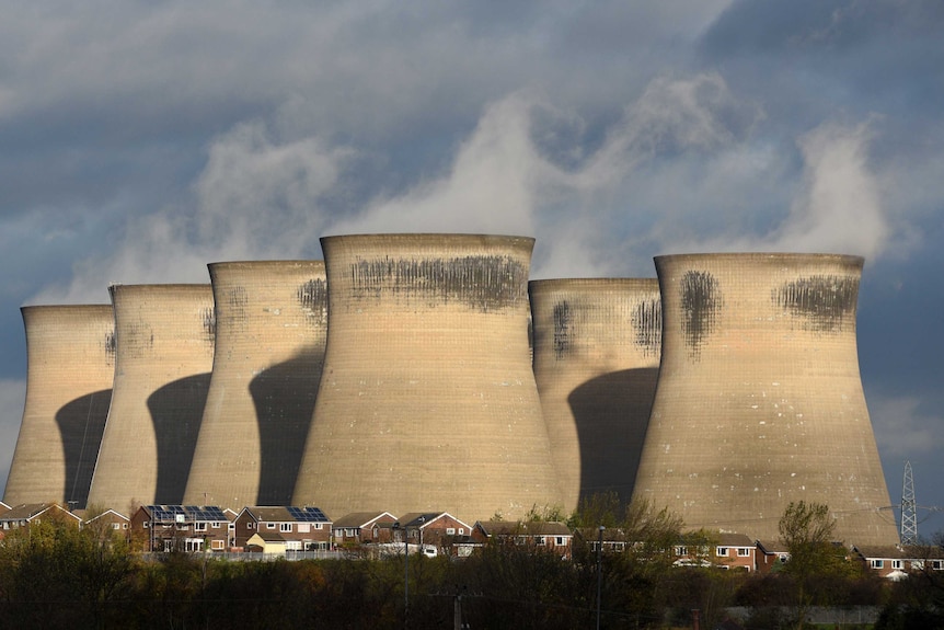 Ferrybridge C power station in northern England