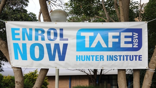 Hunter TAFE says a review has identified that student numbers are falling in its education, tourism and hospitality courses.