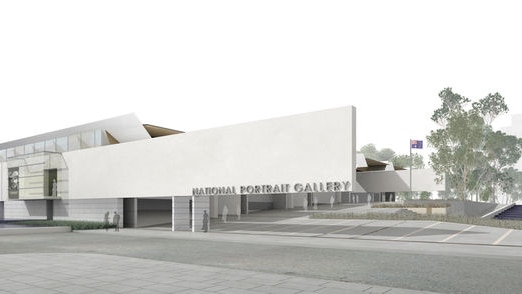 An artist's impression of the National Portrait Gallery, due to open in December.