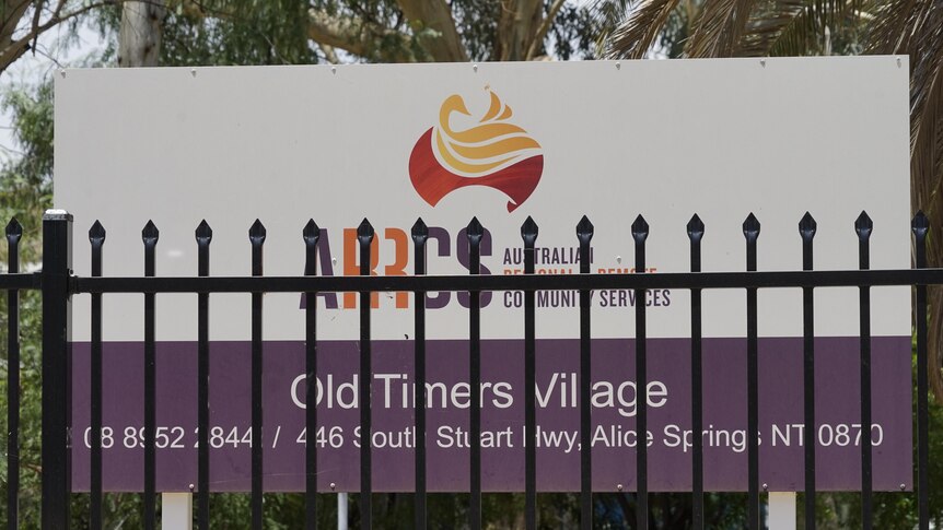 A sign that reads "Old Timers Village".