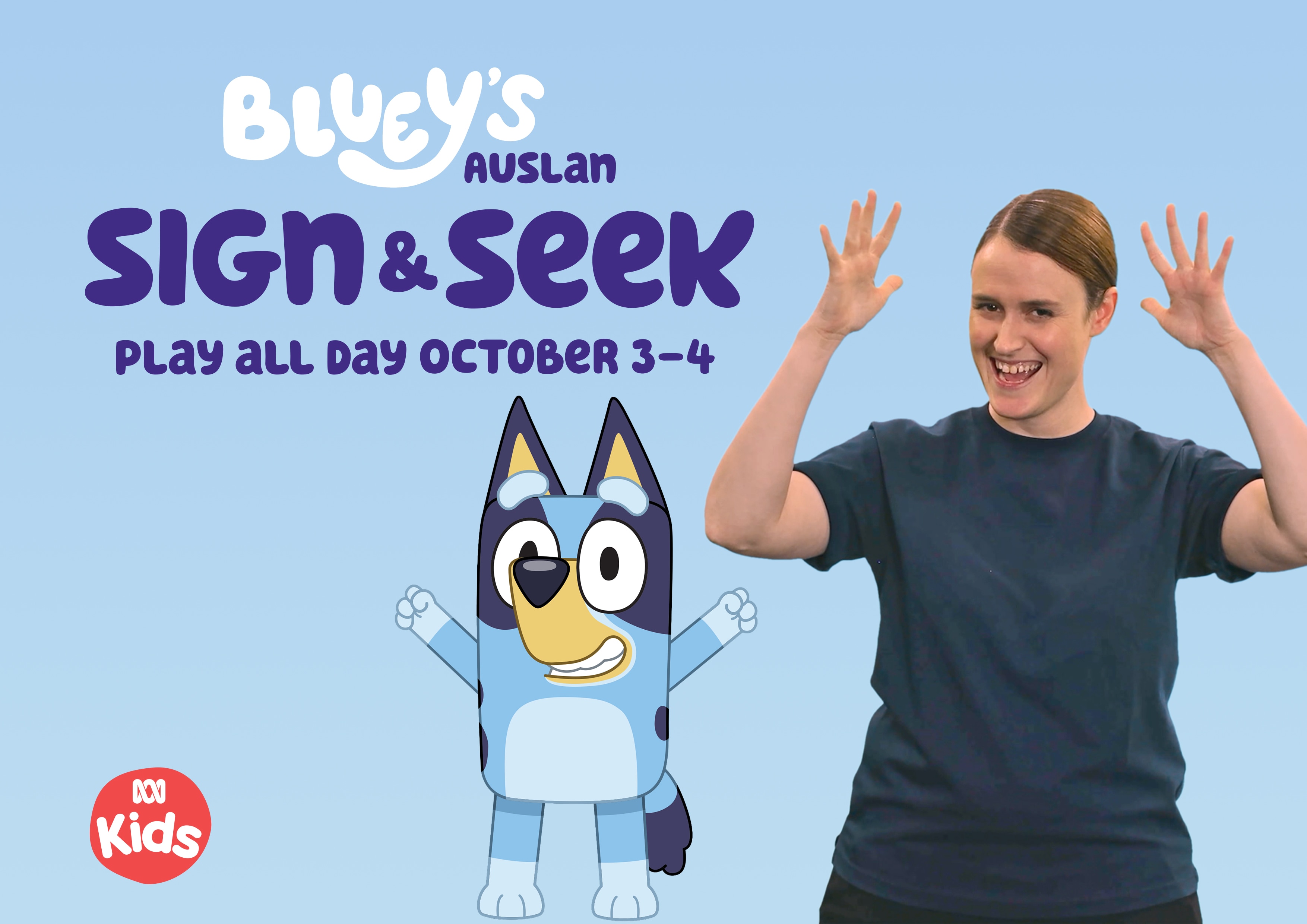 Bluey Auslan Sign & Seek