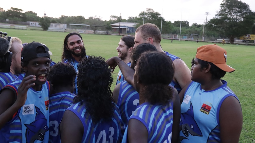 Three young men from this NT footy team died last year. Anywhere else, there would be outcry