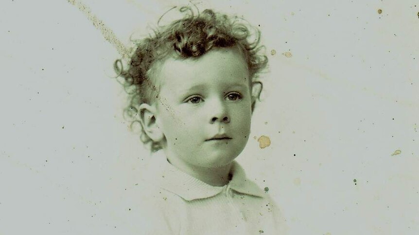 Hugh Brockway pictured at two years, 10 months