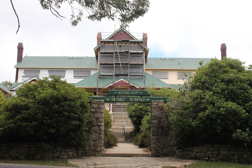 The Mount Buffalo Chalet.