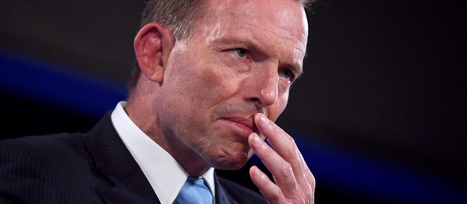 Tony Abbott speaks at the National Press Club